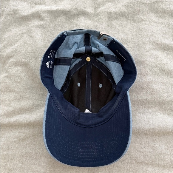 Adidas Denim Blue Baseball Cap - Picture 2 of 2